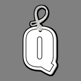 Custom Letter Q Bag Tag