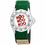 Custom Ladies Special Sport Watch Collection With Green Velcro Strap, Price/piece