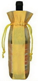 Custom Mesh Drawstring Wine Pouch, 5