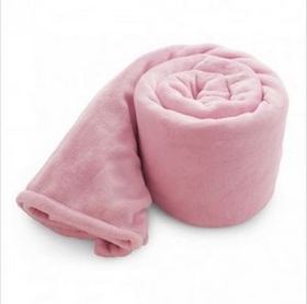 Blank Baby Cloud Mink Touch Baby Blanket - Baby Pink (Overseas), 30" W X 40" L