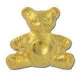 Blank Teddy Bear 2 Lapel Pin, 5/8
