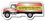 Custom Stock Oil Tanker Truck Magnet w/ 25 Mil Thickness (3.72"x1.625"), Price/piece