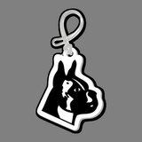 Custom Dog (Boxer) Bag Tag