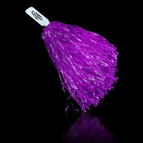 Custom 16" Purple Plastic Pom Poms