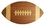 Custom 8.5" x 15" - Bamboo Football Cutting Boards - Laser Engraved Wood, Price/piece