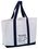 Custom The Polyester Boat Tote Bag, 20" W x 14.5" H x 6" D, Price/piece