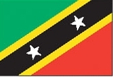 Custom Nylon St. Kitts-Nevis Indoor/ Outdoor Flag (5'x8')