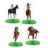 Blank Horse Racing Mini Centerpieces