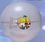 Custom Inflatable Beachballs / 20"/ Translucent Pearl, Price/piece