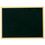 Blank Black Screened Plate W/Gold Border & Adhesive Back (3"X4"), Price/piece