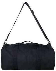 Polyester Roll Bag with Front Pocket - Blank (18"x10"x10")