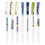 Custom Colorful Series Plastic Ballpoint Pen, 5.55" L x 0.39" W, Price/piece