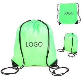 Custom Promotional Drawstring Backpack, 17" L x 14" W