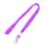 Custom Purple Tubular Lanyards 1/2" (12Mm), Price/piece