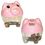 Custom Piggy Bank W/ Digital Coin Counter, 6" W X 5 1/2" H X 5 1/2" D, Price/piece