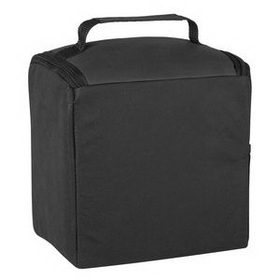 Custom Thrifty Non-Woven Lunch Cooler Bag, 8 1/4" W x 8 1/4" H x 6" D