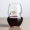 Custom Tallandale Stemless Wine - 8oz Crystalline, Price/piece