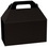Custom Black Gable Box, 8 1/2" L x 5" W x 5 1/2" H, Price/piece