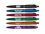 Custom Bolt - Retractable Ball Point Pen with Colored Metallic Barrel, 5 1/4" L, Price/piece