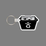 Key Ring & Punch Tag - Recycle Bin
