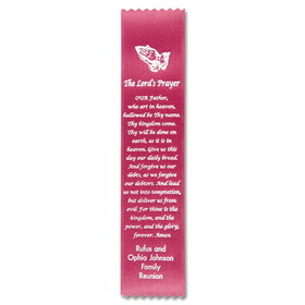 Custom PRP-209 - 2"x9" Personalized Prayer Ribbon Bookmark