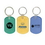 Custom Dog Tag Rectangle Soft PVC Keytag, 2.125" L x 1.375" W, Price/piece