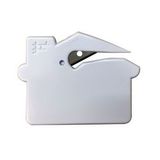 Custom House Shape Letter Opener, 65mm L x 55mm W x 4mm H
