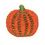 Custom Holiday Embroidered Applique - Pumpkin, Price/piece