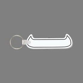 Custom Key Ring & Punch Tag - Canoe