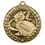 Custom 2 3/4'' Flag Football Wreath Award Medallion, Price/piece