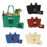 Custom Special Design Eco Green Fold-up shopping Tote, 22