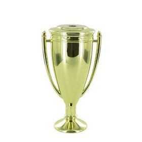 Blank Gold Metal Cup W/Lid (4 1/2")(Without Base)