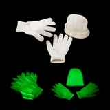 Custom Night Luminous Knitted Gloves & Hat Set, 8.9