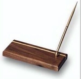 Custom Wood Pen Stand with Pen