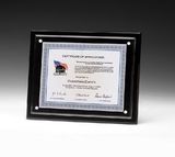 Custom Horizontal Magnetic Certificate Insert Frame (13