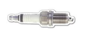 Custom Spark Plug - Magnet 2.86 Sq. In. & 15 MM Thick, 3.25" W x 0.88" H x 15mm Thick