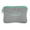 Custom Heathered Jersey Knit-Neoprene Kappotto for Sleeve iPad, 10.25" W x 8.25" H, Price/piece