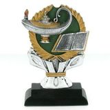 Blank Hand Painted Resin Academic Trophy (6