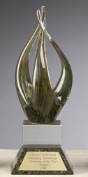 Custom Million Dollar Clubs Achiever's Glass Award (11.5")