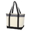Custom Vineyard Tote Bag, 20" W x 12 3/4" H x 7" D, Price/piece