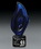 Custom Sapphire Blaze Award (5 3/8"x12"x3 3/8"), Price/piece