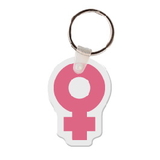 Custom Female Symbol Key Tag