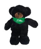 Custom Soft Plush Black Bear with Bandana 8