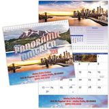 Custom Panoramic American Spiral Wall Calendar, 11