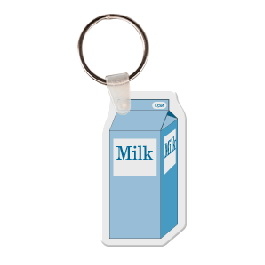Milk Key Tag