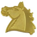 Blank Chenille Mascot Mustang Pin, 1