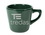 Custom 7 oz. Mini Funnel Dark Green Mug, 3.25" W x 2.25" H, Price/piece