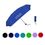 Custom 5-Section Micro Mini Folding Umbrella (42" Arc), Price/piece