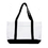 Blank Shopping Tote Bag 2 Tone, 19" W x 12" H x 4.5" D, Price/piece