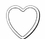 Custom HEART1 - Indoor NoteKeeper&#0153 Magnet, Price/piece